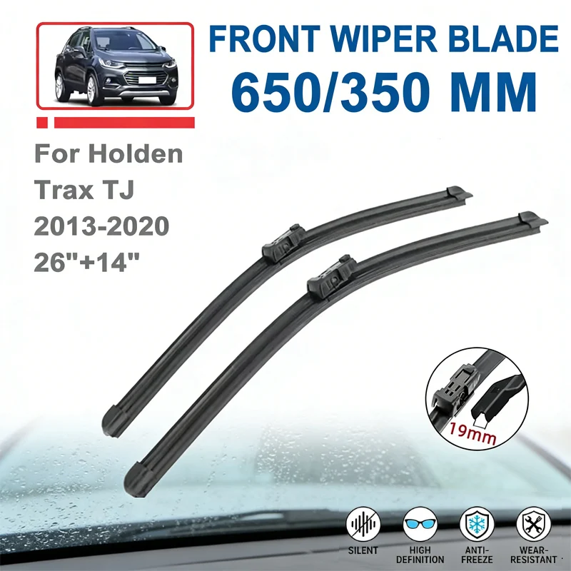 

For Holden Trax TJ 2013-2020 Front Windscreen Wiper Blades - 26"+14" Windshield Replacement Car Window Parts 2019 2018 2017 2016