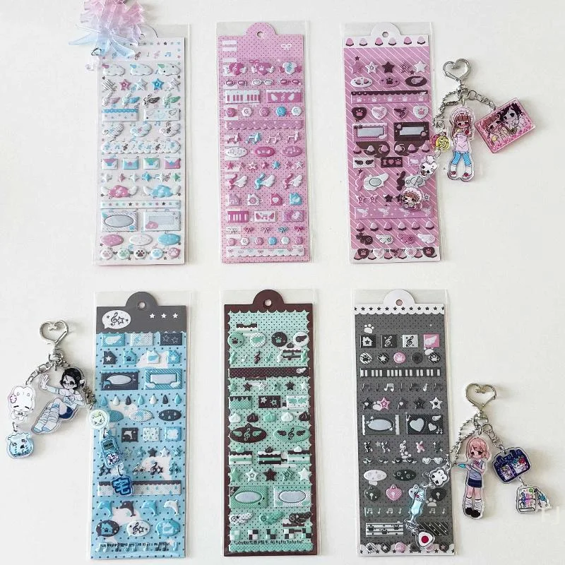 

[YU] милый мультфильм звезды крылья пенопластовая наклейка INS стиль канцелярские принадлежности декоративные наклейки Kawaii DIY наклейки для ручного аккаунта наклейка для заметок