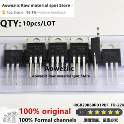 Aoweziic  2018+ 100% New Imported Original IRGB20B60PD1PBF  IRGB20B60PD1  GB20B60PD1  TO-220  IGBT Transistor 600V 40A