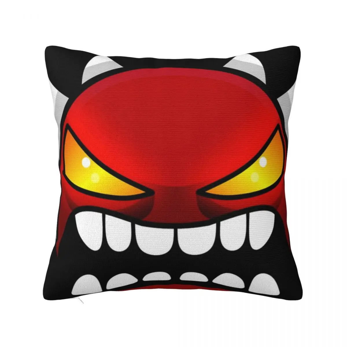 Geometry Dash Extreme Demon Home Decorative Pillow Throw Pillow Covers Pillow Case Pillow Cover