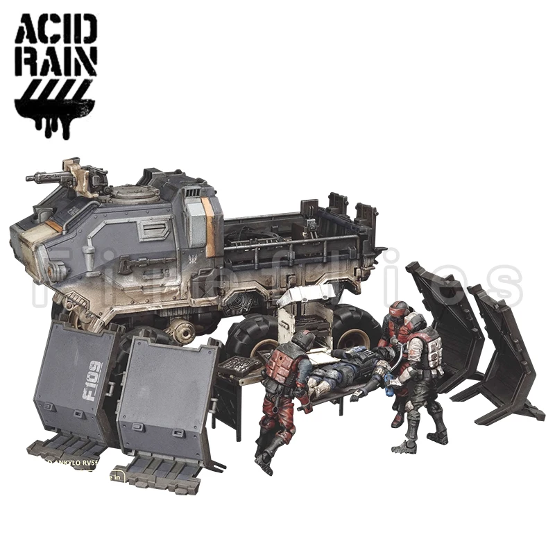 1/18 3.75inches Acid Rain Action Figure Acid Rain FAV-AP19 Field Ankylo RV5f-2 Anime Collection Model Toy Free Shipping