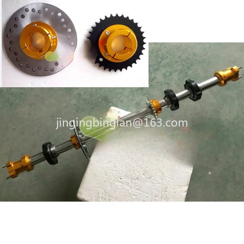 Hot-selling DIY competition kart 40MM rear axle, brake disc seat, gear seat CNC aluminum fixed seat, modified accessories