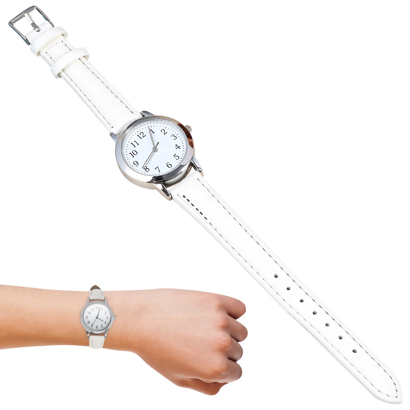 Waterproof Watch for Women Strap Quartz Movement Minimalist Elegant Wrist Watch Casual Party Dating Nurse Use