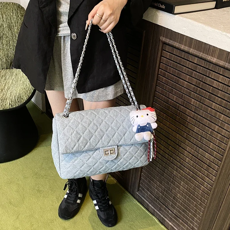 

Элегантная женская кожаная классическая модная стильная дизайнерская сумка через плечо, роскошная сумка через плечо для повседневного шикарного поездок на работу