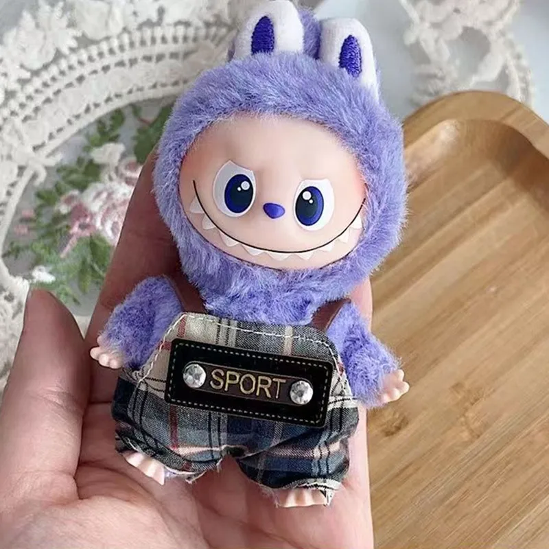 لملابس إصدار Mini Labubu V4 4.0 وزرة دبوس الوحوش لسلسلة الحب ملابس الدمى إكسسوارات الزي #5