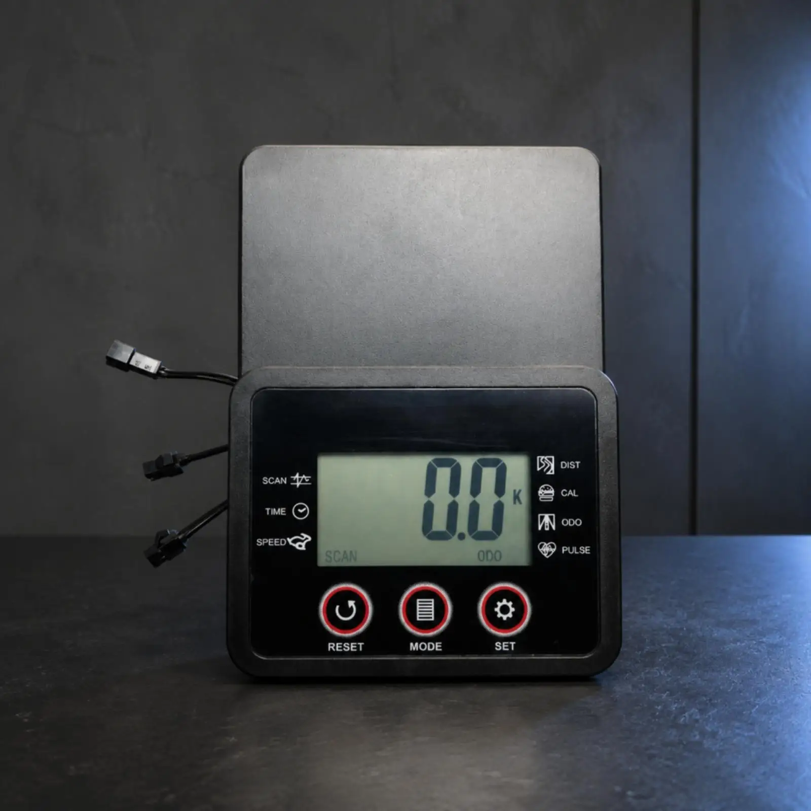 Stationary Bike Display Monitor with Phone Slot for Workout Bike Computer Replacement Parts