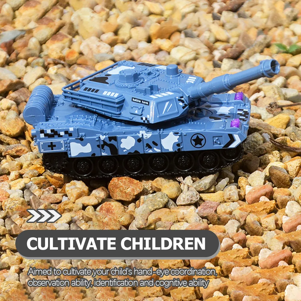 

3Pcs Tank Pull Back Inertia Simulation Vehicle Educational Desktop Decor Gift for Kids Boys Hand Eye Coordination Cognitive