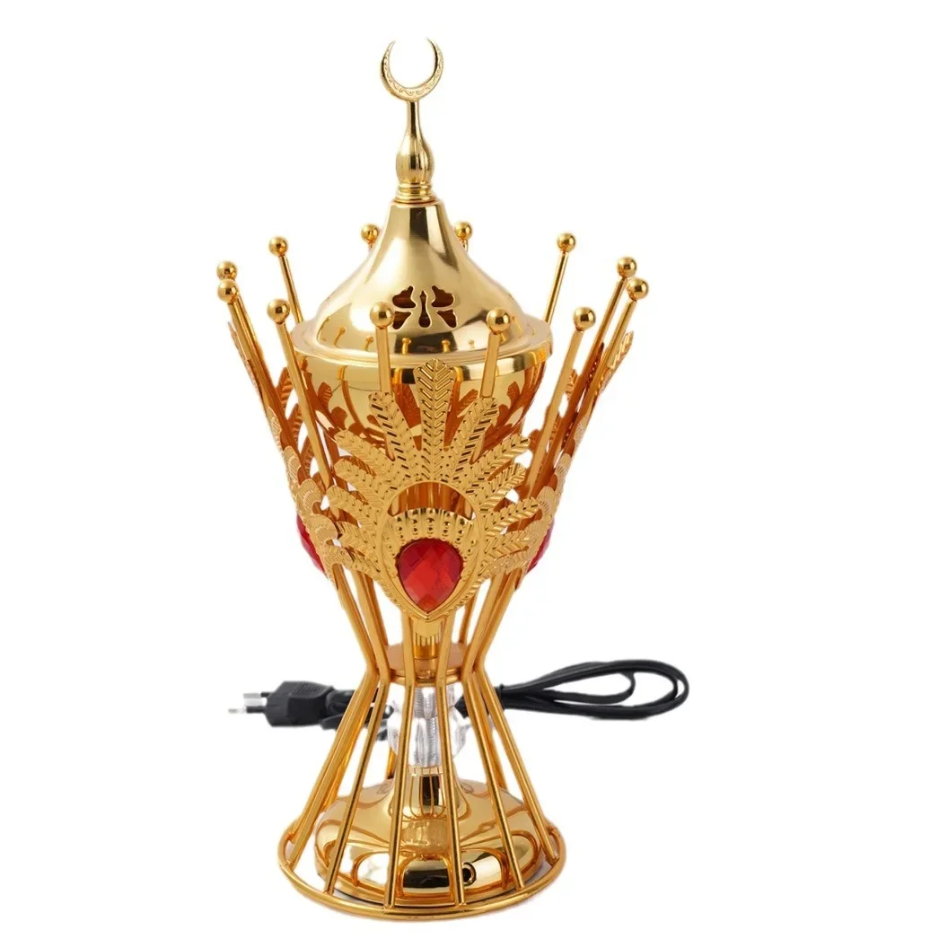 

Middle East Southeast Asia Arab Crescent Lace Plug in Aromatherapy Stove