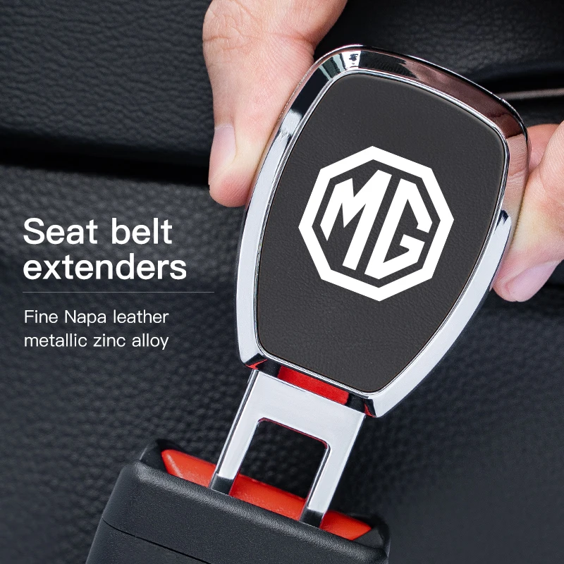 سلامة السيارة مقعد قفل مشبك حزام الأمان موسع محول قابس لموريس المرآب MG MG3 MG5 MG6 MG7 GT GS هيكتور HS ZS ZX EZS EHS #1