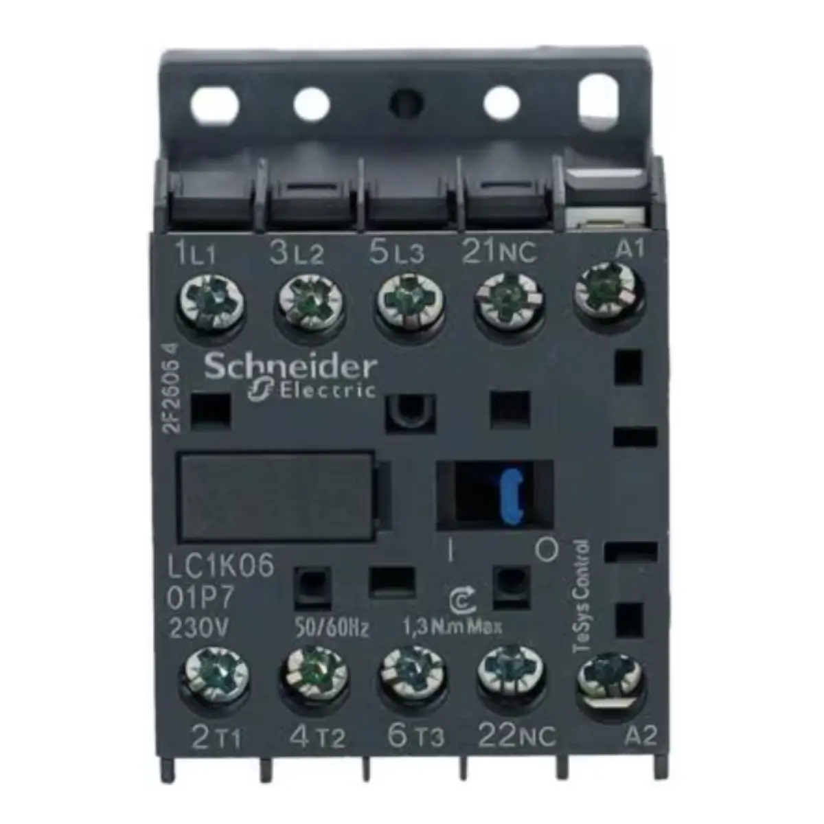 コンタクタ-3極-ac-3-440-v-6-a-1-常閉接点-230v-acコイル-lc1k0601p7-lc7k0601p7