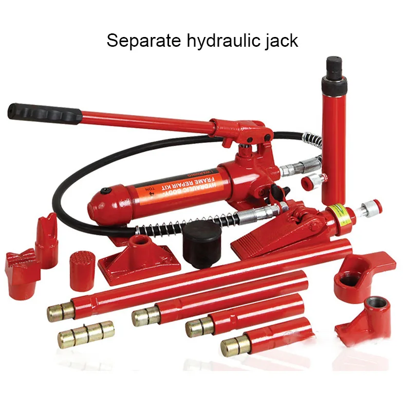 car depression shaping and drawing correction tool 4T car sheet metal repair separated hydraulic jack