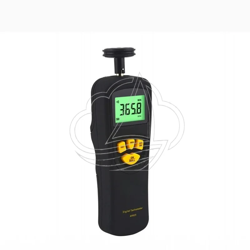 Digital Contact Type Tachometer Portable Speed Testing Gauge Motor Rotate Linear Velocity Measuring Tool