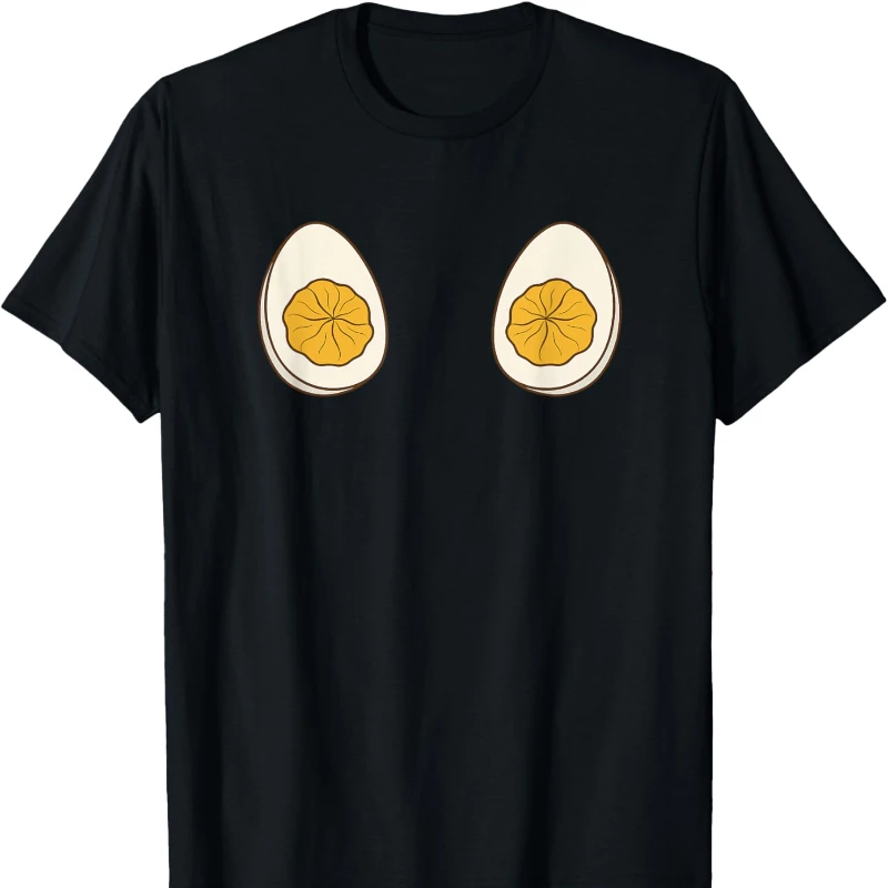 أنا فقط هنا للبيض الشيطان مضحك زوجين تي شيرت جودة عالية قطنية عالية جميع المواسم عادية طاقم الرقبة قصيرة الأكمام تيز #4