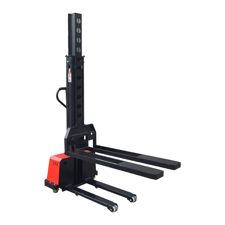 Factory Direct Sale 1 Ton 0.5 Ton Self-loading Electric Stacker Portable Stacker