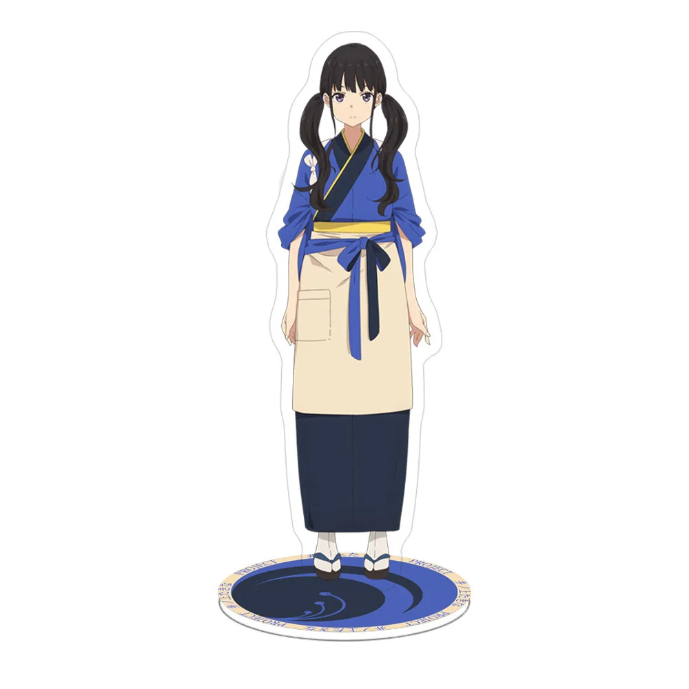 Lycoris Recoil Inoue Takina Nishikigi Chisato Kurumi Acrylic Figure Stand Model Plate Anime Merchandise Toy Room Decoration