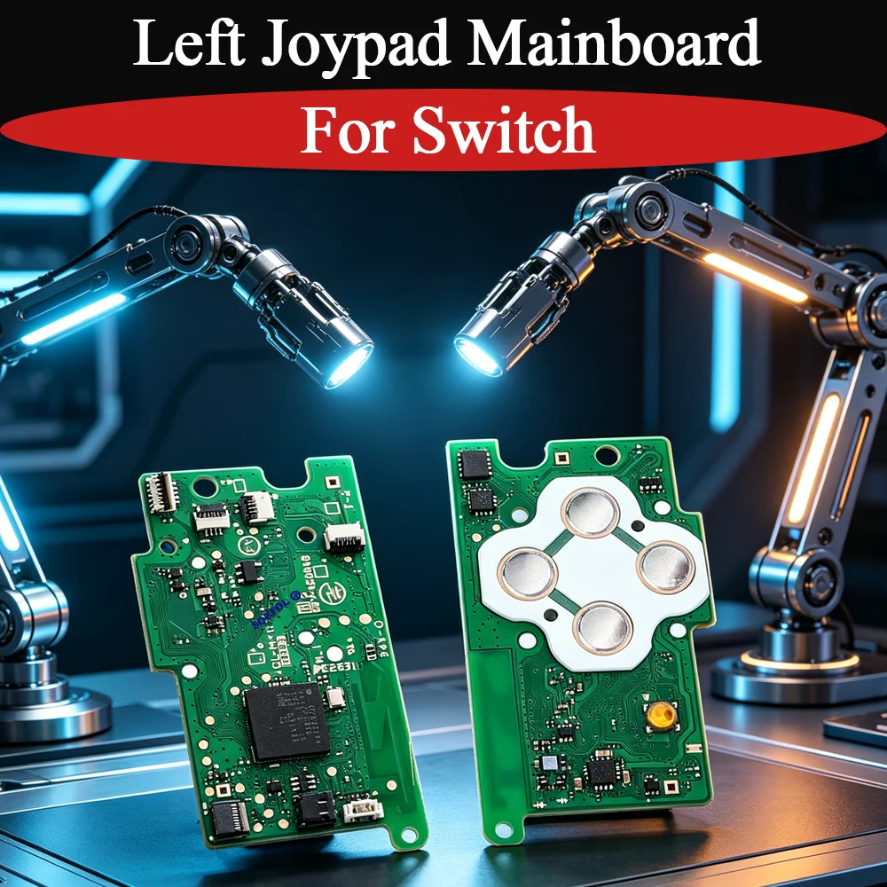 New 1Pcs Left Mainboard For Switch Joycon PCB Board Replacem