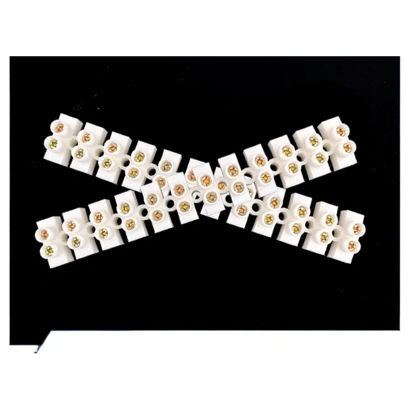 12 Pin 10A Copper Plated Nylon Terminal Block X3-1012 Flame Retardant Wire Connector