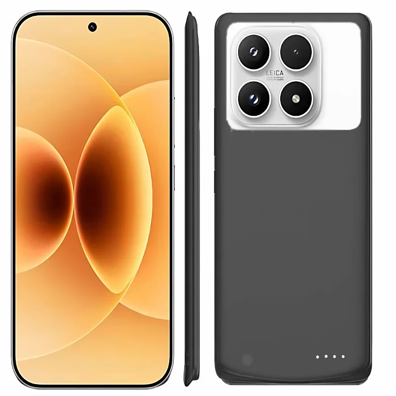 حافظات شاحن البطارية لهاتف Xiaomi 17 / Pro /Pro Max حافظة باور بانك محمولة بمشبك خلفي ملحقات الهاتف المحمول للبطارية 10000 مللي أمبير في الساعة