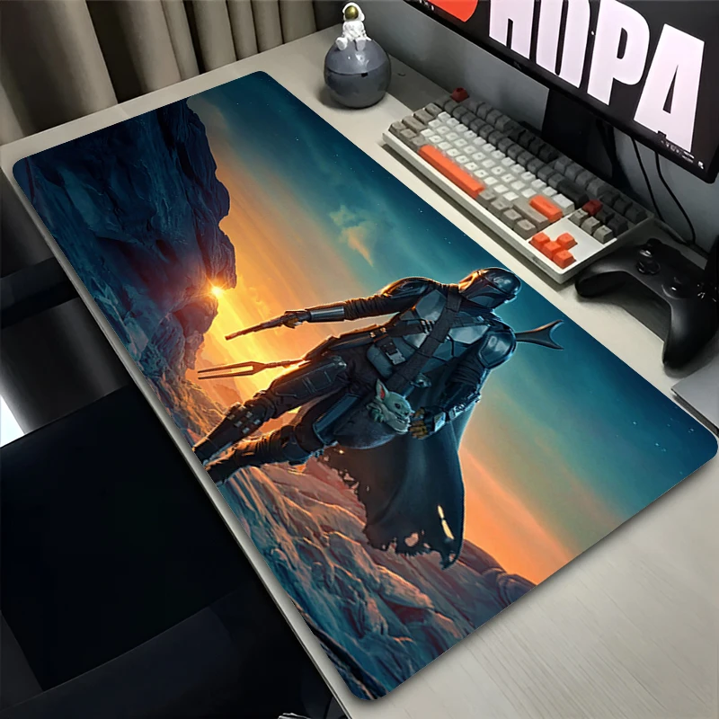 Rubber Mouse Pad Gaming Extended Mousepad Non Slip S-star W-wars Large Desk Mat Gamer Cabinet