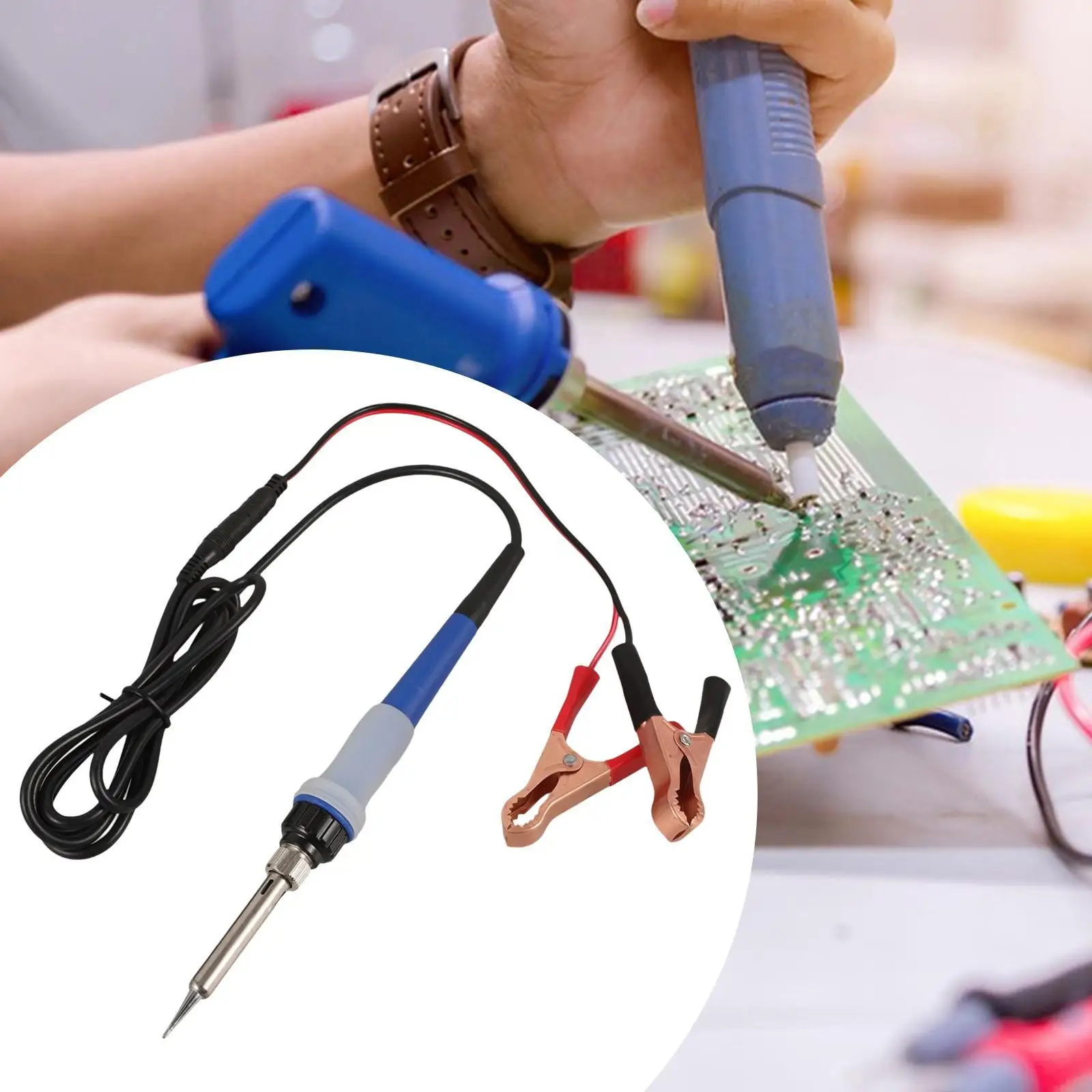 Soldering Iron Station Kit Portable for Electronic Production Desoldering