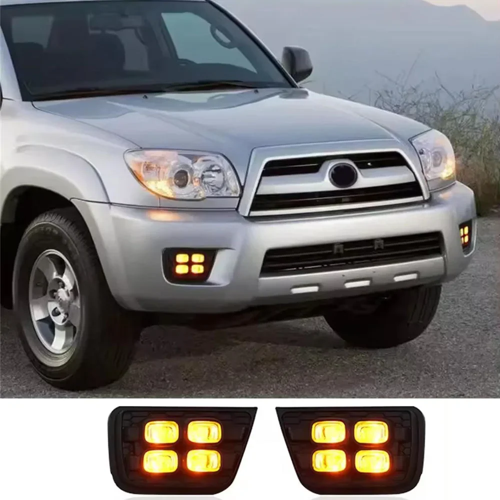 

Car LED Daytime Running Light For Toyota 4runner 2006 2007 2008 2009 Front Fog Lamp Cover Daylight