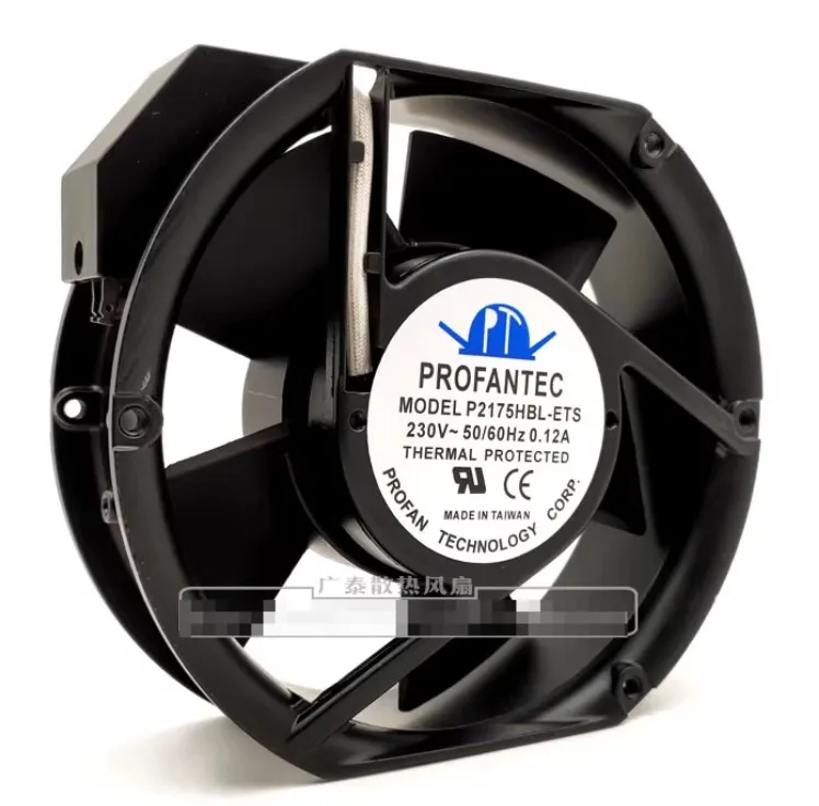 PROFANTEC P2175HBL-ETS AC 220V 0.12A 172x150x51mm مروحة تبريد #3