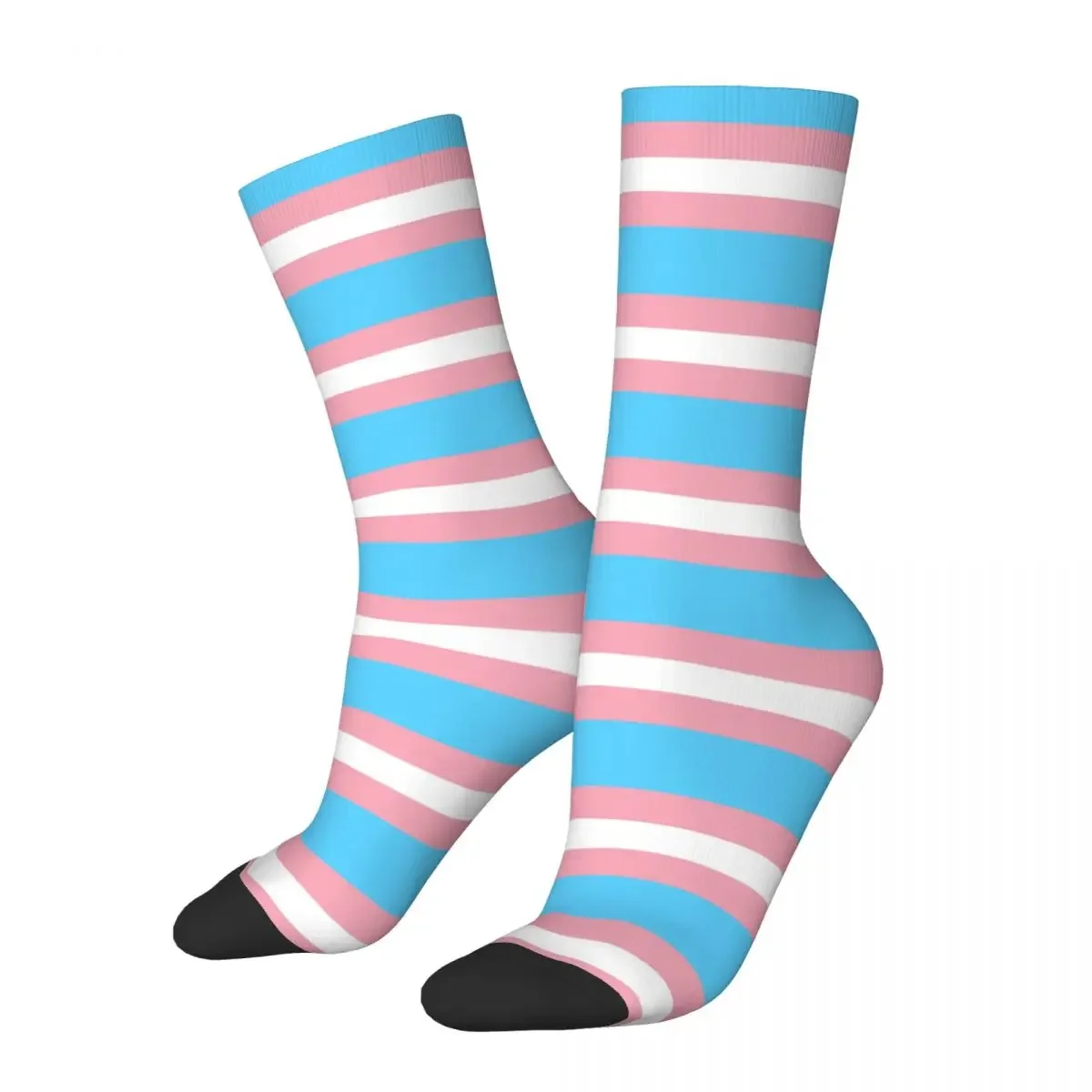 

Transgender Flag Lgbt Pride Socks Harajuku Super Soft Stockings All Season Long Socks Accessories for Man Woman Birthday Present