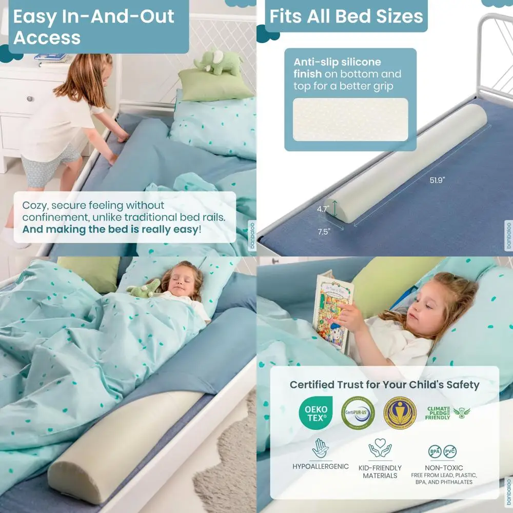 

Универсальные бортики для детской кровати 53, защитные ограждения для детей, портативные бамперы для путешествий и домашнего использования