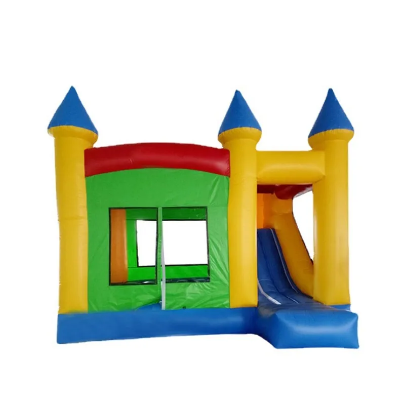 

Красочный надувной батут-замок с горкой, комбо-комплект для прыжков и игр