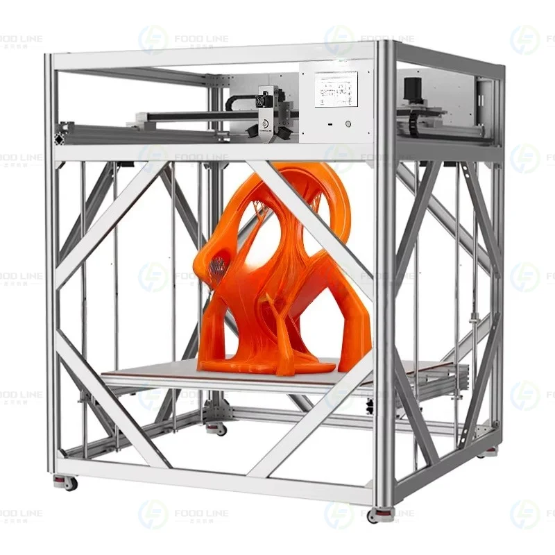Industrial 3d Printer Large Printing Size FDM Auto Leveling Printer High Precision Full-Size Furniture Printer Customized