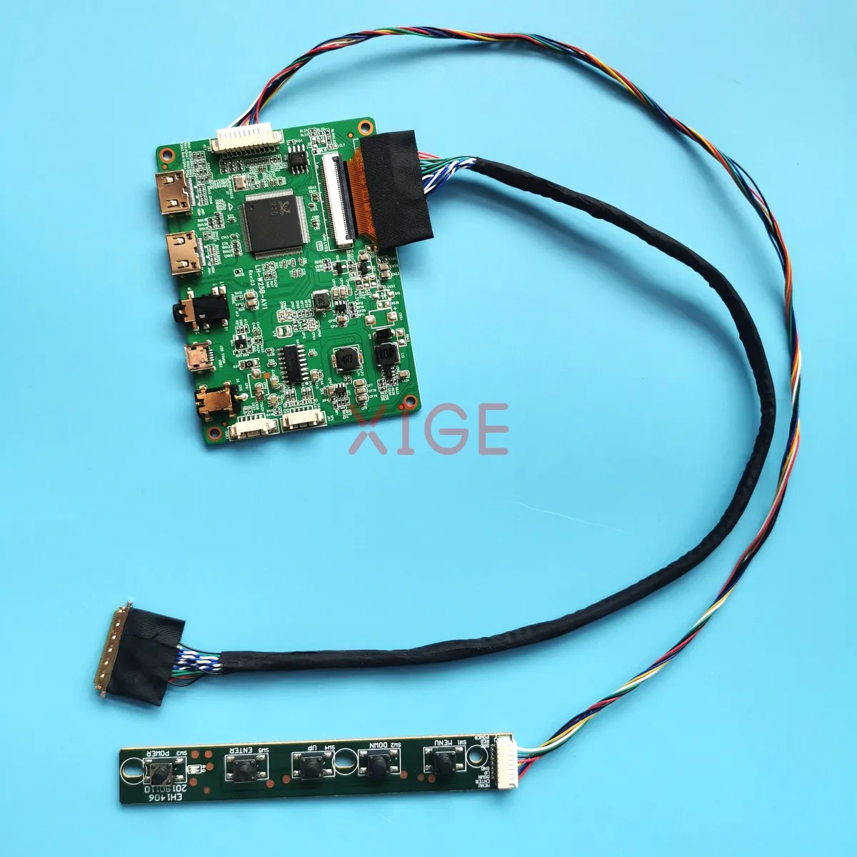 

Плата драйвера контроллера DIY Kit для LTN156AT05-001/301/802/H01 15,6 "LVDS 40-контактный Micro USB Mini-HDMI монитор для ноутбука 1366x768