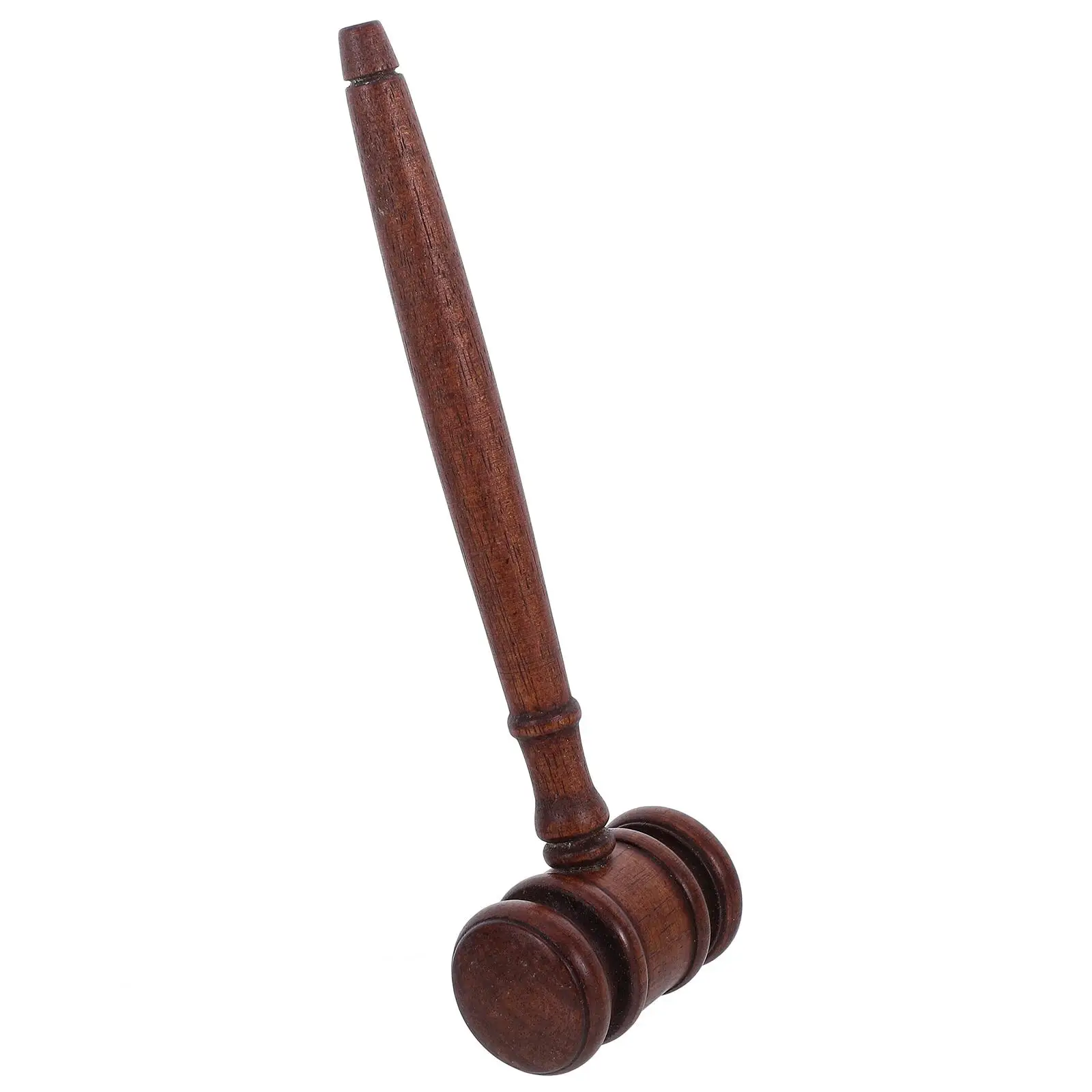 

Wooden Hammer Props Mini Gavel Auction Paddle Judge Accessories Kids Toy Wood Sound Meeting Storage