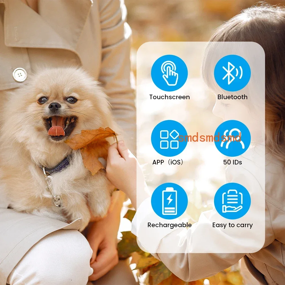 Portable Pet Blood Pressure Monitor with 4.3 Inch IPS Display and Touch Screen for Veterinary Use NIBP Tension Meter
