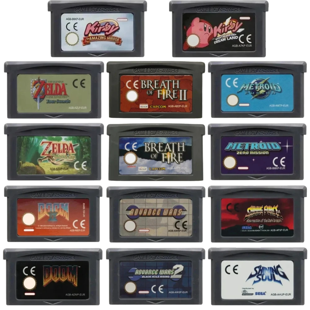 EUR-Spielmodul Gemischte Sammlung RPG Taktische Action-Shooter Europäische Version für Game Boy Advance GBA SP DS Klassisches Spiel – Detail 2