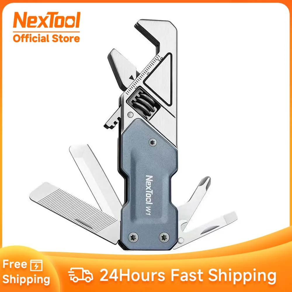 Nextool Multitool Survival Tools Outdoor Camping Gadgets Mini Edc Tools Pocket Wrench Multifunction Folding Knife Bottle Opener