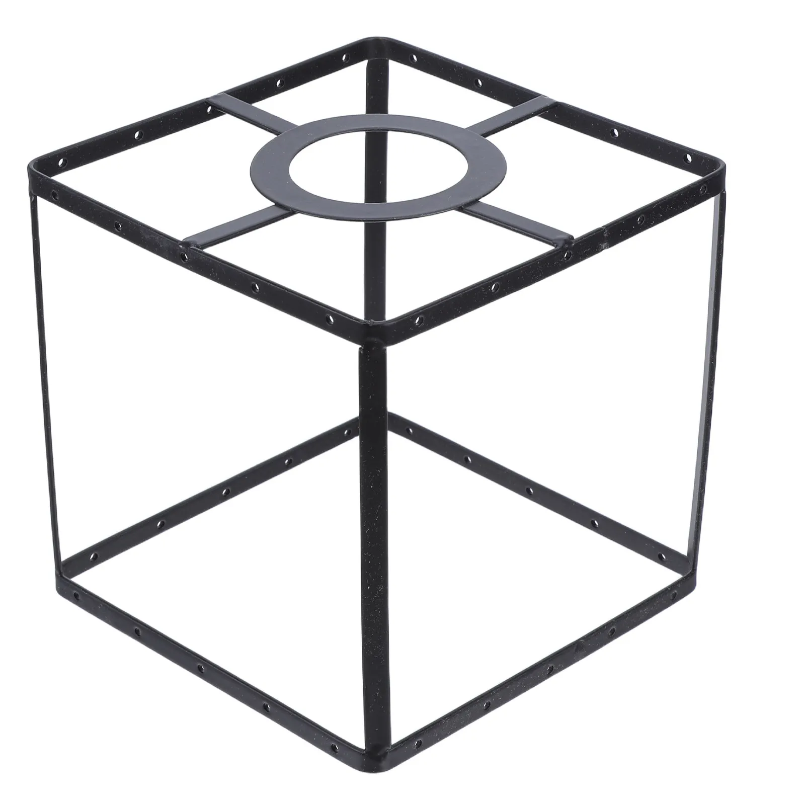 

Кронштейн-держатель для абажура E27, железный каркас, диаметр отверстия 4,2 см, винтажный черный металлический защитный кожух для лампы, декоративное освещение