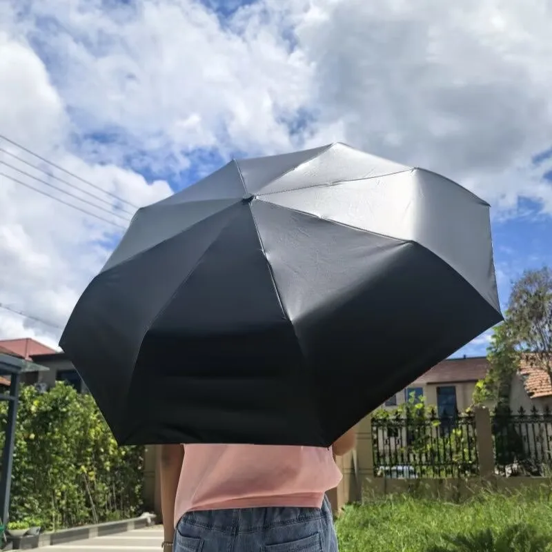 Xu You Yu Sheng 'Ziyu, Tian XuNing'Supporting Celebrity Surrounding Three fold Automatic Umbrella with Bright Pattern Umbrella ' - view 5