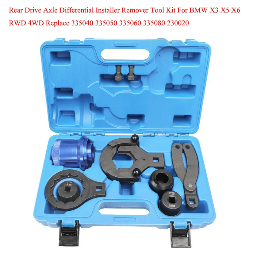 Narzędzie do instalowania usuwania mechanizmu różnicowego osi napęd tylny zestaw do BMW x 3x5x6 RWD 4WD zastępują 335040 335050 335060 335080 230020