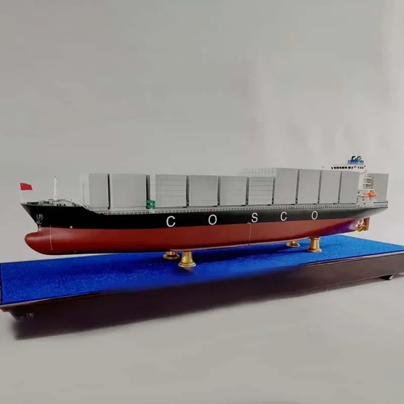 

Transport Ship Model Container Ship Model Kit Oil Tanker Bulk Carrier Ornaments Half-section Transport Ship Model