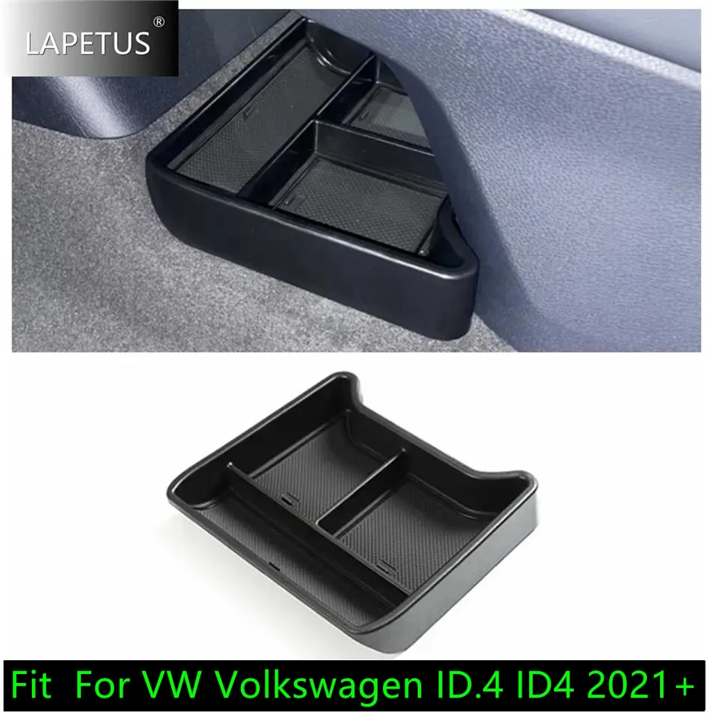 

Car Interior Center Console Armrest Lower Container Storage Box Refit For VW Volkswagen ID.4 ID4 2021 -2024 Modified Accessories