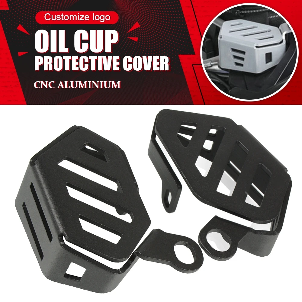 

For BMW R1200GS Adventure R1200 GS R1250GS R1250R R1250RS R nineT Brake Fluid Reservoir Guard Oil Cup Cover Protector Motorcycle