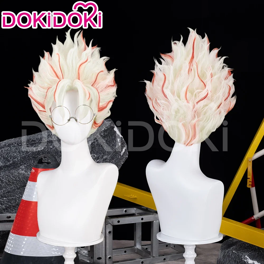 تأثيري في المخزون Okarun Takakura كين تأثيري كينتاما أنيمي Dandadan DokiDoki الرجال 30 سنتيمتر شعر مستعار دان دا دان قناع نظارات