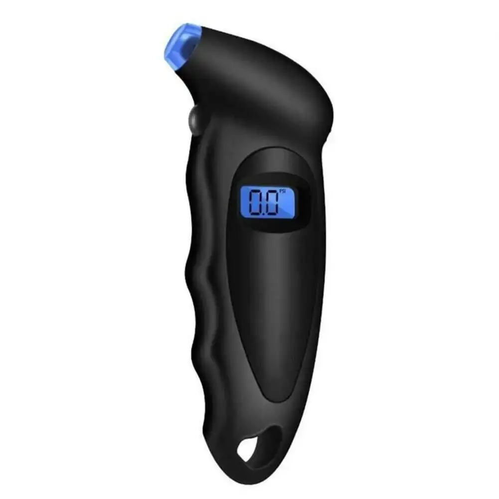 Digital Tire Pressure Gauge – High-Precision Tyre Pressure Tester with Red Backlit LCD Display for Cars, SUVs & Motorcycles 4