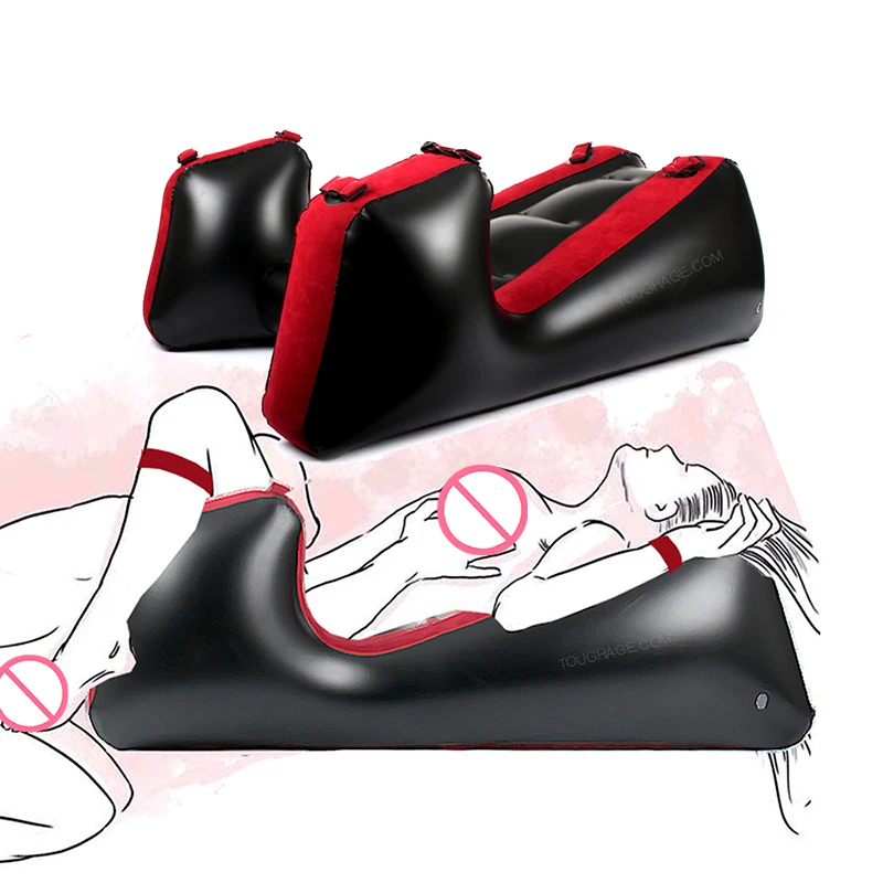 

Erotic Pillow Soft Chair Bed Sex Inflatable Sofa Legs Tied Open BDSM Bondage Spreading Restraints Chair Sextoys Couples Deeper