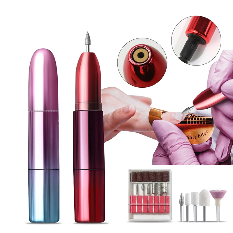 

20000 RPM Electric Nail Drill Manicure Machine Set USB Portable Nail Drill Pen for Manicure Gel File Nail Salon Tool