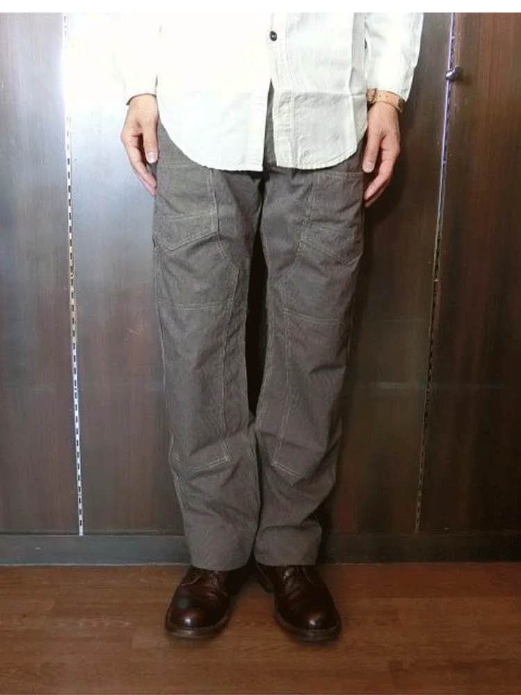 

Yusong self-made worsted cotton casual trousers, vintage men's trousers