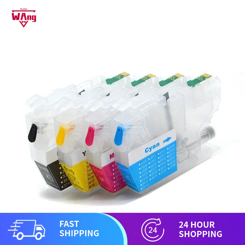 

2Color LC3217 LC3219 Refill Ink Cartridge with Chip for Brother MFC J5330 J5335 J5730 J5930 J6530 J6930 J6935 Printer