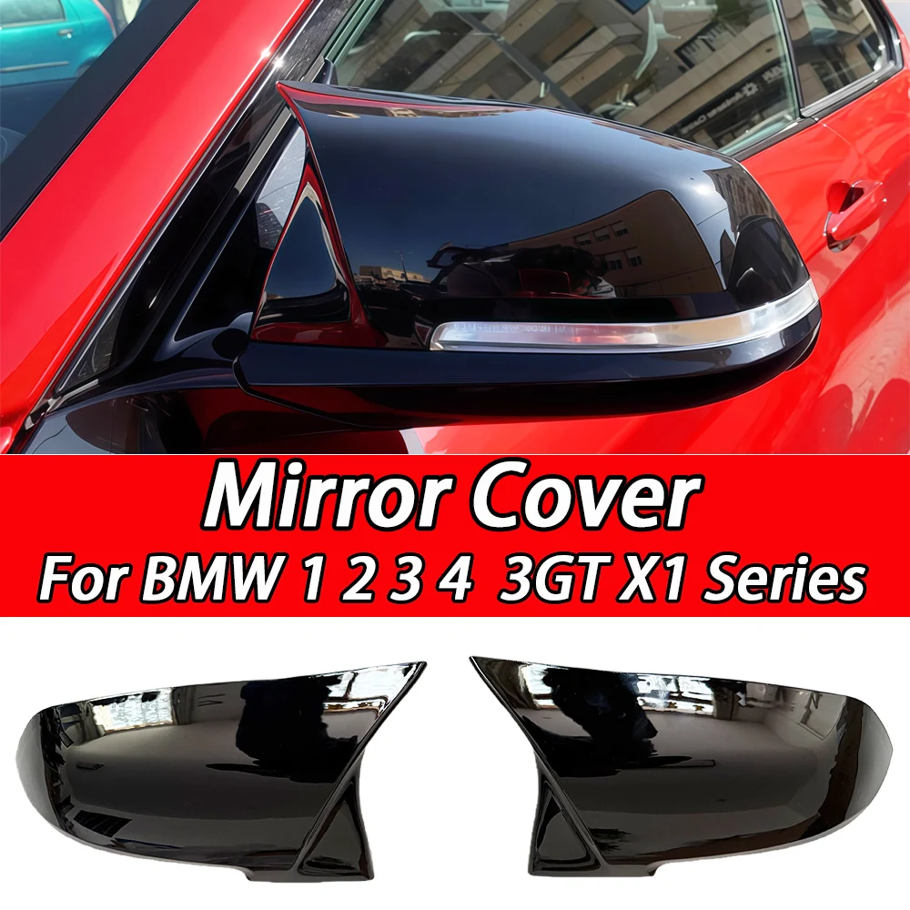 For BMW 1 2 3 4 Series F20 F30 F31 F32 F36 2012 - UP 320i 328i 330d 335i M3 M4 Look Replacement style Carbon Fiber Mirror Cover
