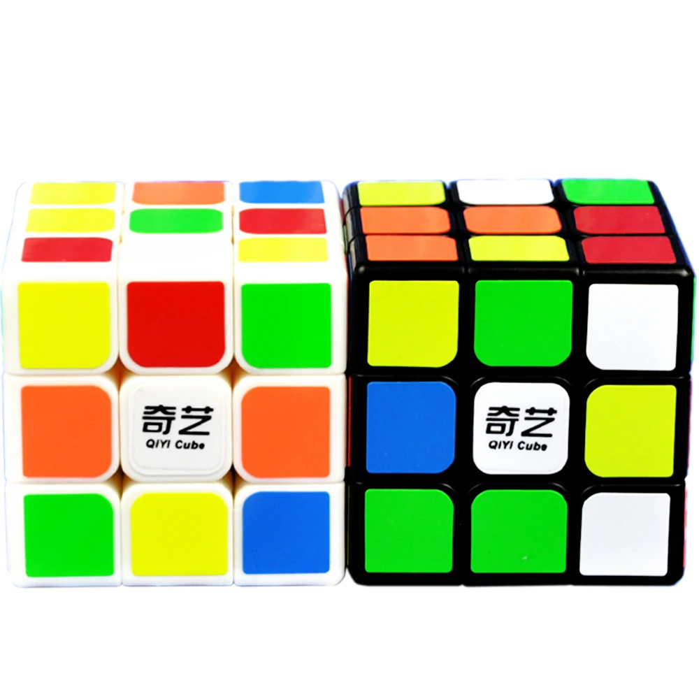 Modern Instant Magic Square QuYi Fine 3x3 Hongarian Speed Cube Q Y QiHang Stickers QiYi 3*3 from 7 Years to 10 Kids QY Toys 56mm