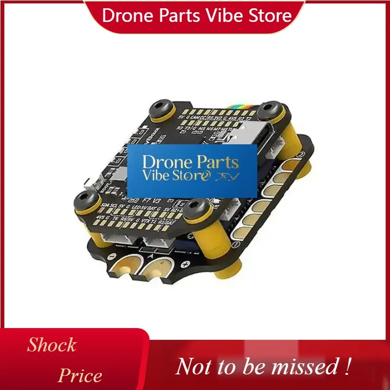

DParts1SpeedyBee F7 V3 BL32 50A 30x30 Stack F. Controller Module Integrated Betaflight OSD FC For FPV Drones